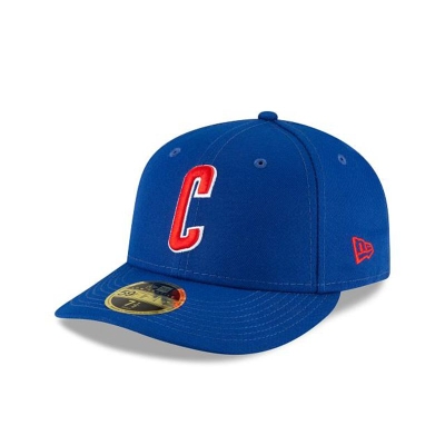 Sapca New Era Chicago Cubs MLB Ligature Low Profile 59FIFTY Fitted - Albastri